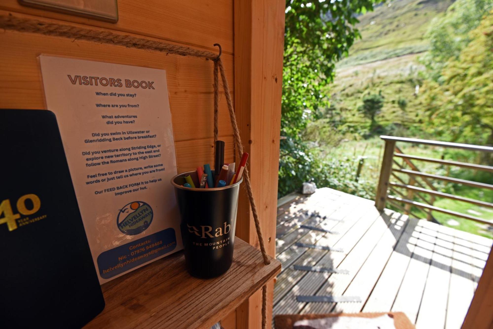 Helvellyn - The Hut - Twin Or Double Hotell Glenridding Exteriör bild